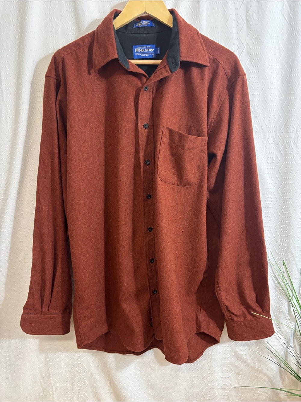 Pendleton I Men's Wool Lodge Shirt large tall